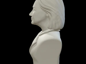 hillary clinton 3D Print Model