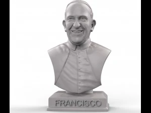 pope francis 3D Print Model