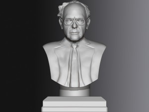 bernie sanders Modelo de impresión 3D