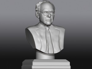 bernie sanders Modelo de impresión 3D