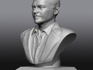 leonardo dicaprio 3D 打印模型