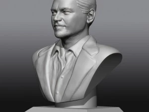 leonardo dicaprio 3D Print Model
