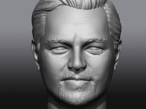 leonardo dicaprio 3D 打印模型