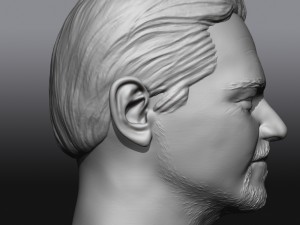 leonardo dicaprio 3D 打印模型