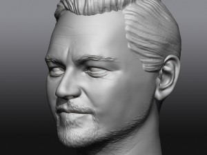 leonardo dicaprio 3D 打印模型