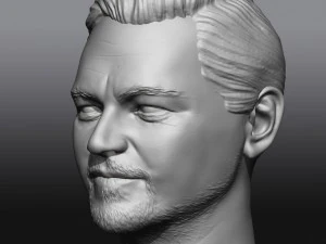 leonardo dicaprio 3D Print Model