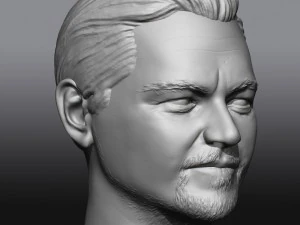 leonardo dicaprio 3D Print Model