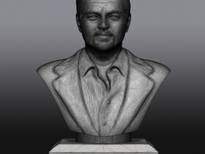 leonardo dicaprio 3D 打印模型