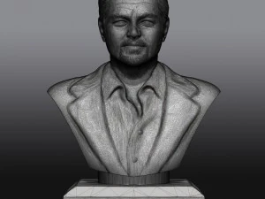 leonardo dicaprio 3D Print Model