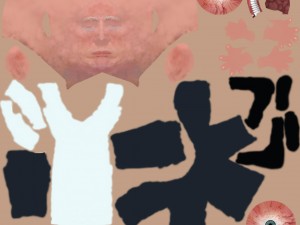 donald trump low poly Model 3D