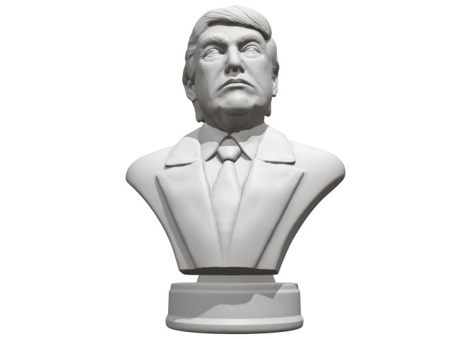 donald trump presidental edition 3D मॉडल .c4d .max .obj .3ds .fbx .stl .blend 