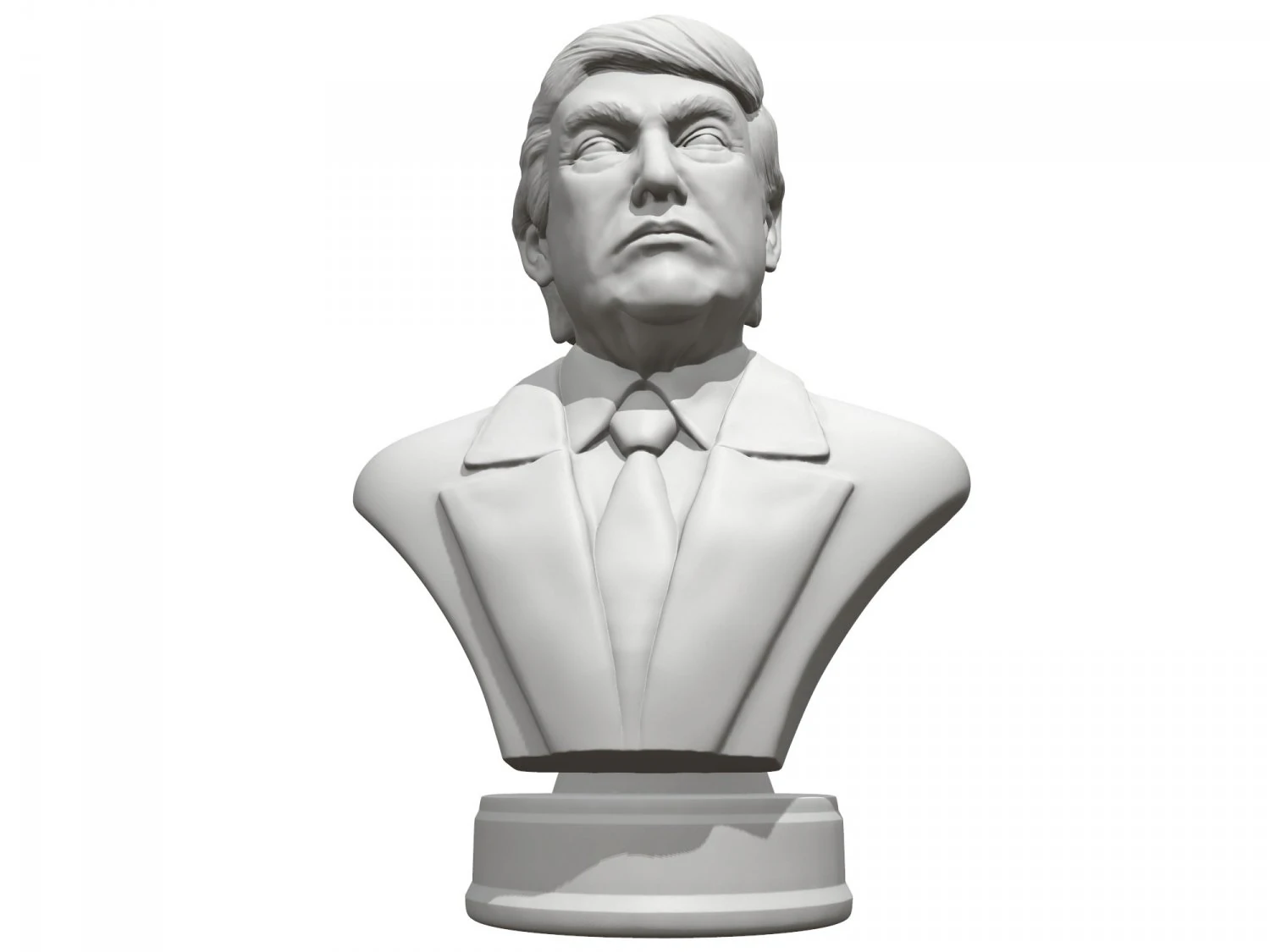 donald trump presidental edition 3D Model .c4d .max .obj .3ds .fbx .stl .blend 