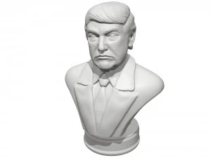 donald trump presidental edition 3D Model