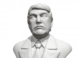 donald trump presidental edition 3D मॉडल