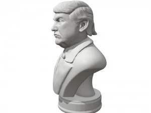 donald trump presidental edition 3D Model