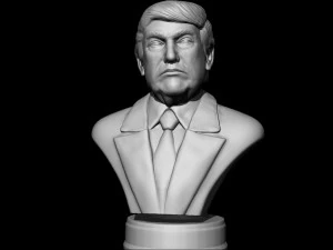 donald trump presidental edition 3D Model