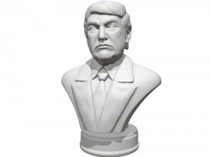 donald trump presidental edition 3D मॉडल