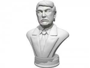 donald trump presidental edition 3D Model