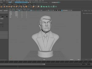donald trump presidental edition 3D Model