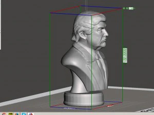 donald trump presidental edition 3D Model