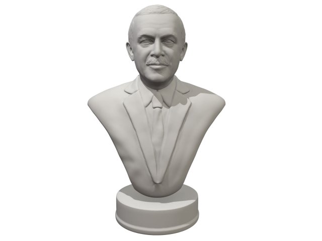recep tayyip erdogan 3D Print Model .c4d .max .obj .3ds .fbx .stl .blend 