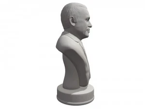 Recep Tayyip Erdogan 3D Druckmodell