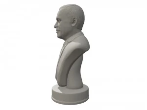 Recep Tayyip Erdogan 3D Druckmodell