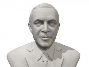 Recep Tayyip Erdogan 3D Druckmodell
