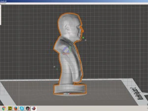 Recep Tayyip Erdogan 3D Druckmodell