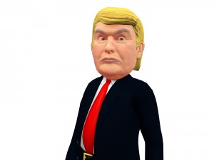 donald trump caricature 3D 模型