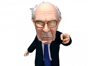 bernie sanders caricature 3D 모델