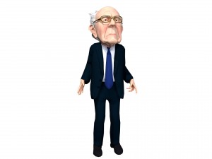 bernie sanders caricature 3D 모델