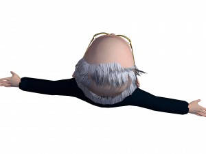 bernie sanders caricature 3D 모델