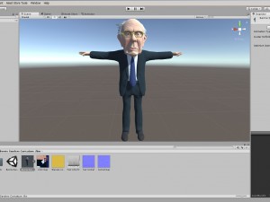 bernie sanders caricature 3D 모델