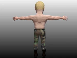 political caricatures pack 3D Model