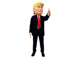 political caricatures pack 3D 모델