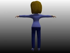political caricatures pack 3D Model