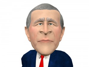 political caricatures pack 3D 모델