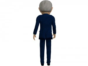 political caricatures pack 3D Model