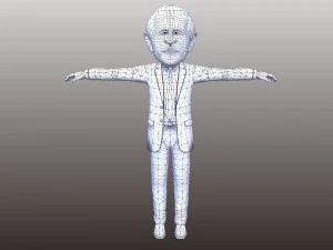 political caricatures pack 3D Model