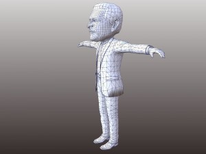 political caricatures pack 3D 모델
