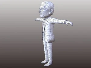 political caricatures pack 3D Model