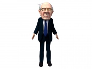 political caricatures pack 3D 모델