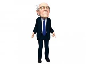 political caricatures pack 3D Model