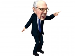 political caricatures pack 3D 모델