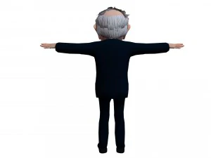 political caricatures pack 3D Model