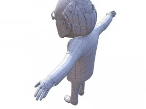 political caricatures pack 3D Model