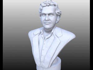 pablo escobar Model Cetak 3D
