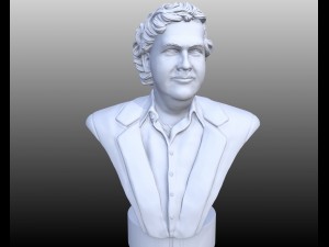 pablo escobar Model Cetak 3D