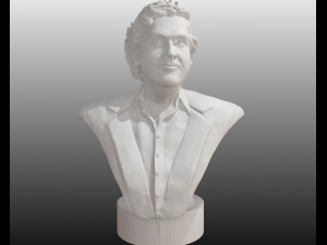 pablo escobar Model Cetak 3D